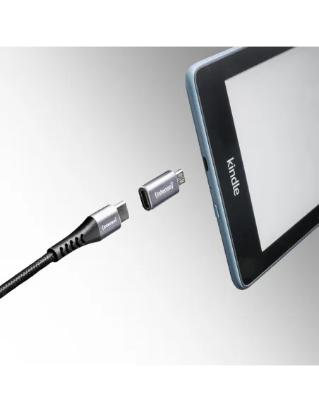 Intenso MIX480 Kit de 3 Adaptadores USB 2.0 en color gris