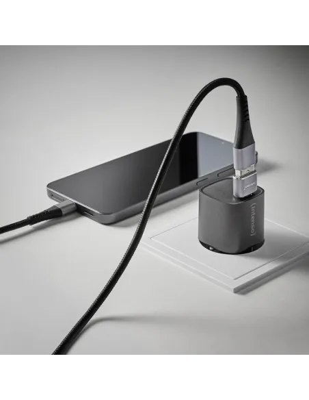 Intenso MIX480 Kit de 3 Adaptadores USB 2.0 en color gris