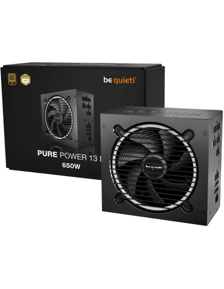 Be Quiet! Pure Power 13 M 650W: fuente ATX 3.1 Gold modular