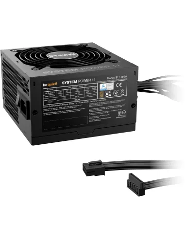 Fuente Be Quiet! System Power 11 650W 80 Plus Bronze Negra