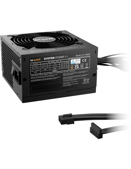 Fuente Be Quiet! System Power 11 650W 80 Plus Bronze Negra