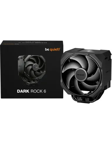 Be Quiet! Dark Rock 6 Negro: disipador CPU 220W silencioso