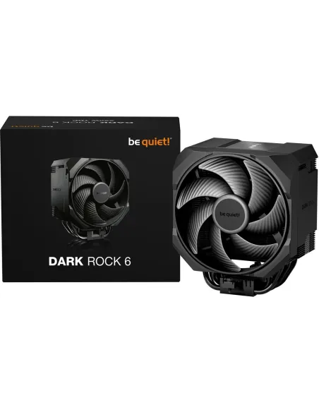 Be Quiet! Dark Rock 6 Negro: disipador CPU 220W silencioso