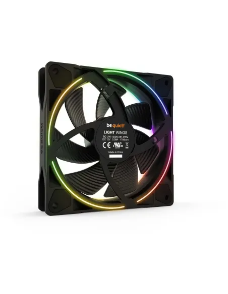 be quiet! Light Wings 120mm PWM: ventilador ARGB 120 mm