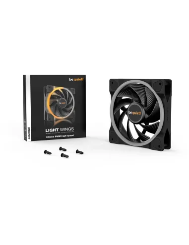 be quiet! Light Wings 120mm PWM high-speed: ventilador ARGB