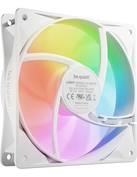 Ventilador Be Quiet! Light Wings LX 120 mm PWM Reverse White
