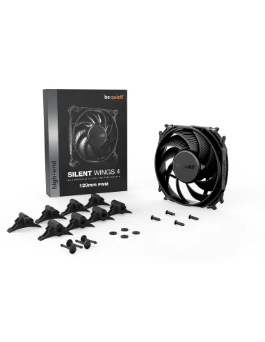 Ventilador be quiet! Silent Wings 4 120mm PWM negro para PC