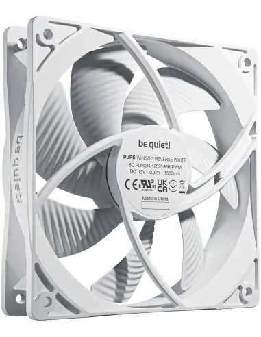 Be Quiet! Pure Wings 3 Reverse Triple Pack Blanco