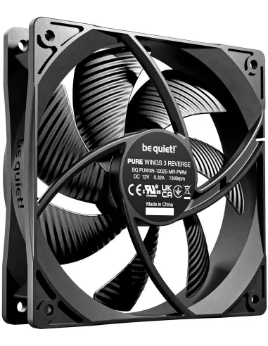 Be Quiet! Pure Wings 3 120mm PWM Reverse Triple Pack Negro