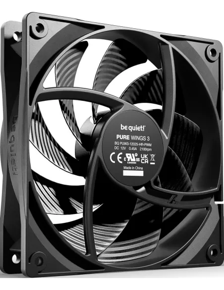 Be Quiet Pure Wings 3 Highspeed Ventilador 120mm Negro