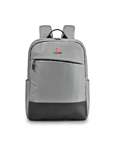 NGS Sacks Venture Gris Mochila para ordenador portátil de hasta 15,6” con interior acolchado y Resistente al agua-1411382