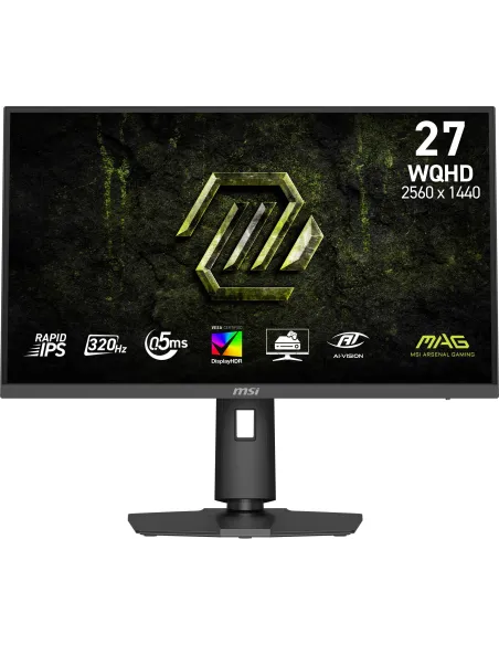 MSI MAG 274QPF X32 27" Wide Quad HD 320Hz Rapid IPS VESA DisplayHDR 400 0,5ms
