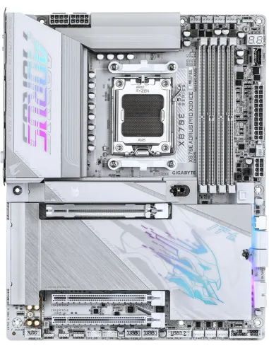 GIGABYTE X870E AORUS PRO X3D ICE | Placa base AM5 ATX DDR5