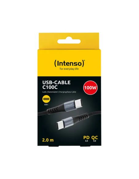 Intenso C100C Cable USB-C a USB-C de 2 m de 100 W