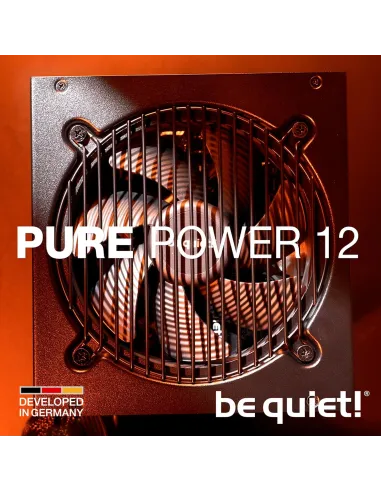 be quiet! Pure Power 12 1000W: fuente ATX Gold no modular