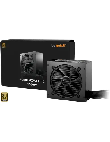 be quiet! Pure Power 12 1000W: fuente ATX Gold no modular