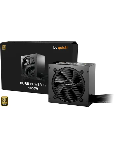 be quiet! Pure Power 12 1000W: fuente ATX Gold no modular