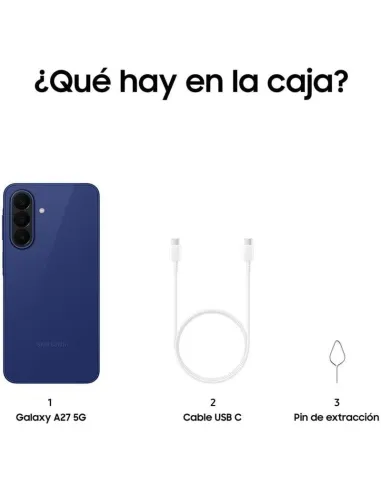 Samsung Galaxy A27 5G 128GB Rosa: móvil 5G AMOLED 120 Hz