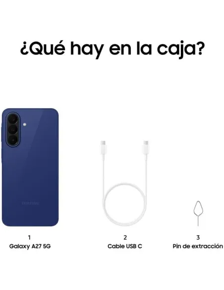 Samsung Galaxy A27 5G 128GB Rosa: móvil 5G AMOLED 120 Hz