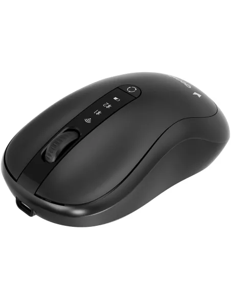 Ratón inalámbrico Gembird MUSW2-4B-01 de modo dual y USB-C
