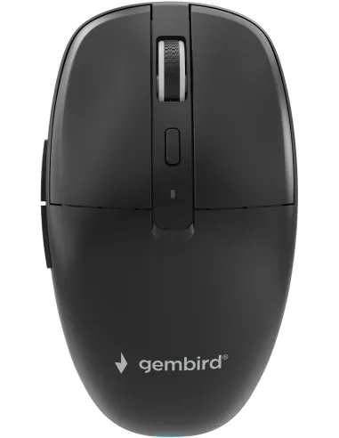 Gembird MUSW2-6B-01 Ratón inalámbrico de 6 botones con Modo Dual