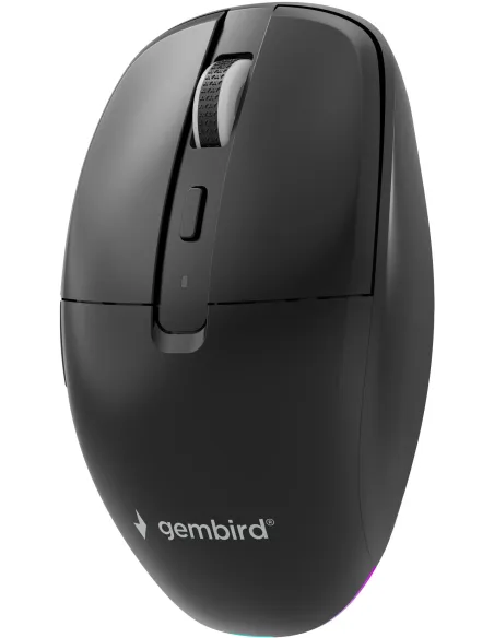 Gembird MUSW2-6B-01: ratón inalámbrico USB-C y Bluetooth