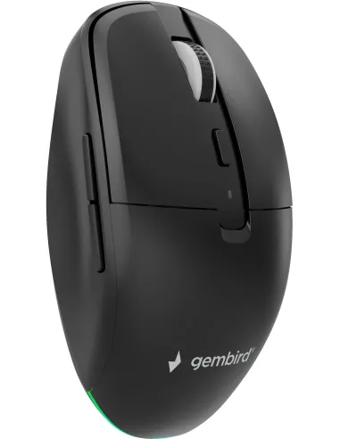 Gembird MUSW2-6B-01: ratón inalámbrico USB-C y Bluetooth