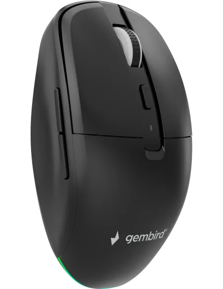 Gembird MUSW2-6B-01: ratón inalámbrico USB-C y Bluetooth