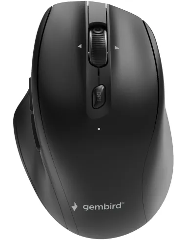 Gembird MUSW2-6B-02 Ratón Inalámbrico de 6 Botones Modo Dual y 6 botones