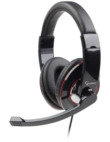 Gembird MHS-U-001 Auricular de Diadema USB con Micrófono Negros