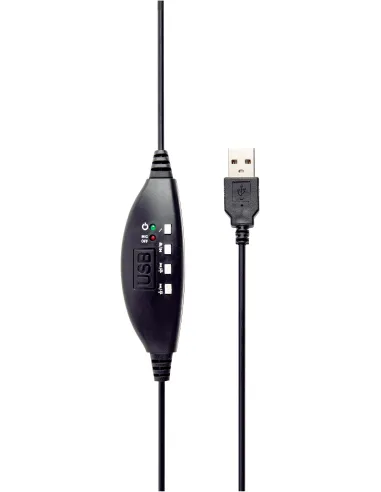 Gembird MHS-U-001: auriculares USB estéreo con micrófono PC