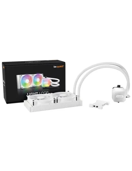 BE QUIET LIGHT LOOP 240mm: AIO blanca 240 mm ARGB para CPU