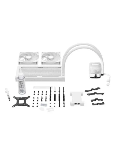 BE QUIET LIGHT LOOP 240mm: AIO blanca 240 mm ARGB para CPU
