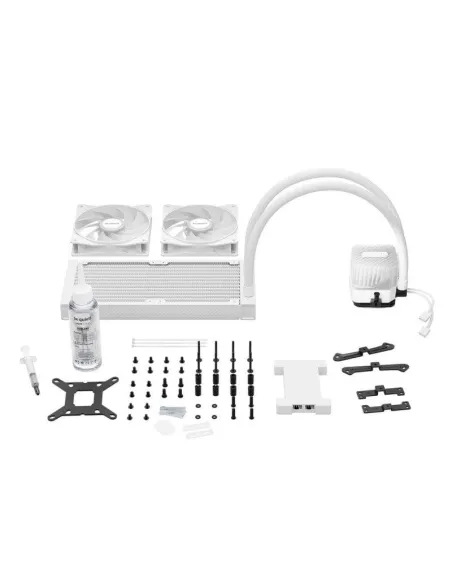 BE QUIET LIGHT LOOP 240mm: AIO blanca 240 mm ARGB para CPU