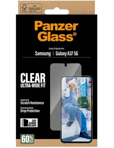 PanzerGlass Protector de Pantalla Galaxy A37 5G para funda