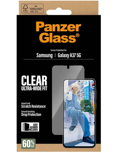 PanzerGlass Protector de Pantalla Galaxy A37 5G para funda