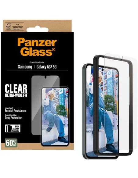 PanzerGlass Protector de Pantalla Galaxy A37 5G para funda