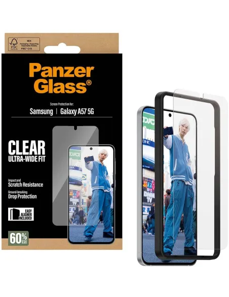 PanzerGlass Protector de Pantalla Samsung Galaxy A57 5G