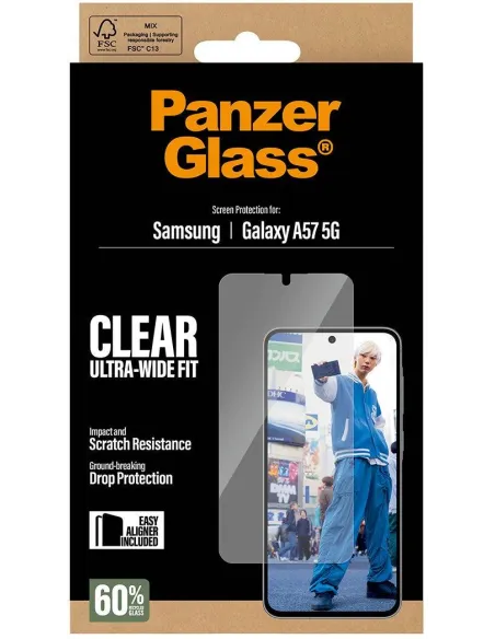 PanzerGlass Protector de Pantalla Samsung Galaxy A57 5G