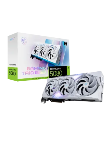 MSI GeForce RTX 5080 16G Gaming Trio White