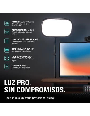 Elgato Key Light Air MK.2: panel LED USB-C para streaming