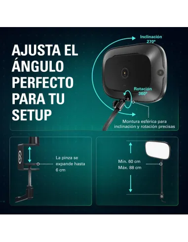 Elgato Key Light Air MK.2: panel LED USB-C para streaming