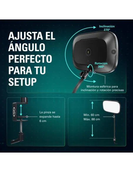 Elgato Key Light Air MK.2: panel LED USB-C para streaming