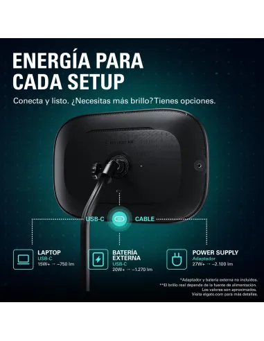 Elgato Key Light Air MK.2: panel LED USB-C para streaming