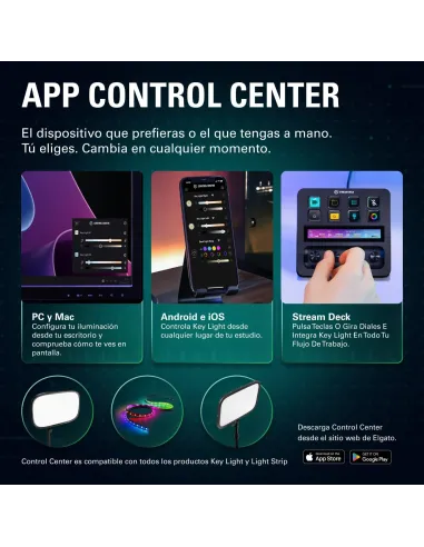 Elgato Key Light Air MK.2: panel LED USB-C para streaming