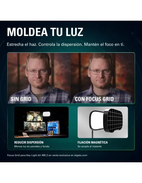 Elgato Key Light Air MK.2: panel LED USB-C para streaming