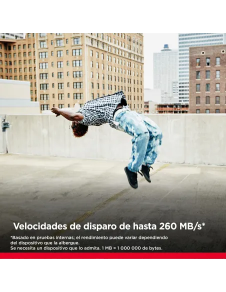 Tarjeta SanDisk Extreme PRO SD UHS-II V90 256 GB para vídeo