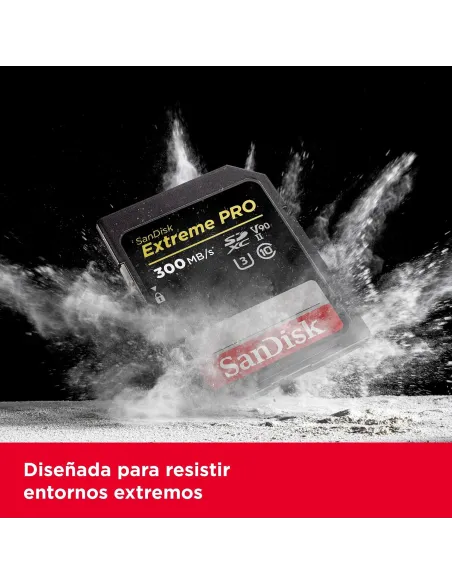 Tarjeta SanDisk Extreme PRO SD UHS-II V90 256 GB para vídeo