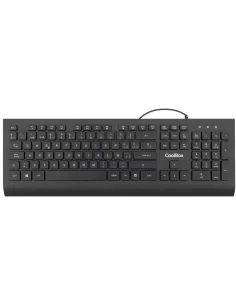 CoolBox FlatPro Teclado de Membrana con teclas chocolate y cable USB 1,8 m