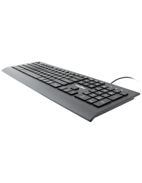 teclado CoolBox FlatPro USB español silencioso con numérico
